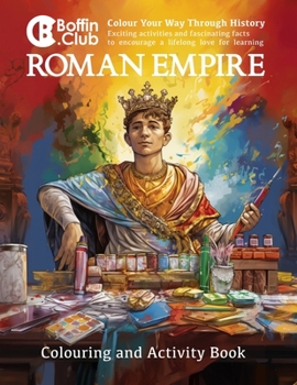 Paperback The Roman Empire Colouring and Activity Book