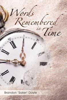 Paperback Words Remembered in Time Book
