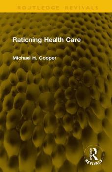 Hardcover Rationing Health Care Book