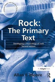 Paperback Rock: The Primary Text: Developing a Musicology of Rock Book