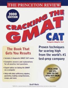 Paperback Princeton Review: Cracking the GMAT CAT, 2000 Edition Book