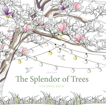 Paperback The Splendor of Trees Coloring Book