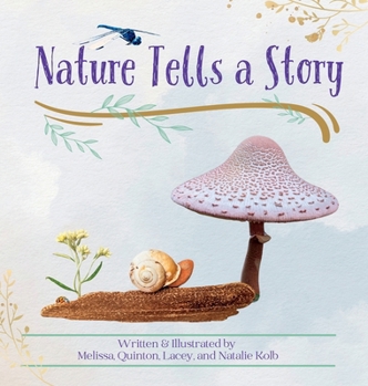 Hardcover Nature Tells a Story Book