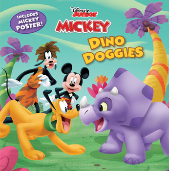 Paperback Mickey Mouse Funhouse: Dino Doggies Book