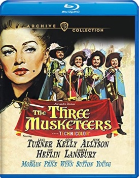 Blu-ray The Three Musketeers Book