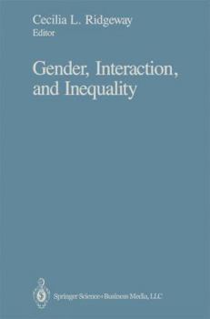 Paperback Gender, Interaction, and Inequality Book