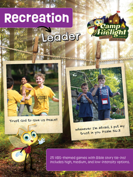 Paperback Vacation Bible School (Vbs) 2024 Camp Firelight Recreation Leader: A Summer Camp Adventure with God Book