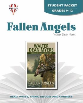 Paperback Fallen Angels - Student Packet by Novel Units Book