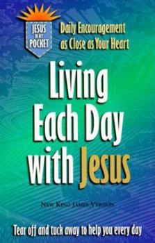 Paperback Living Each Day with Jesus Book