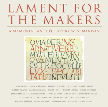 Paperback Lament for the Makers: A Memorial Anthology Book