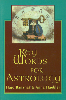 Paperback Key Words for Astrology Book