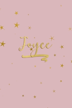 Paperback Joyce: Personalized Journal to Write In - Rose Gold Line Journal Book