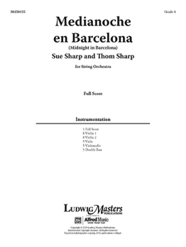 Paperback Midnight in Barcelona (Medianoche en Barcelona): Conductor Score (Ludwig Masters) Book