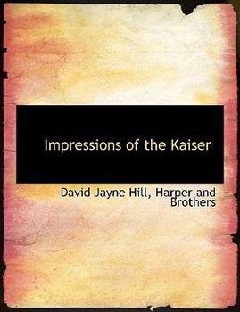 Paperback Impressions of the Kaiser Book