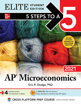 Paperback 5 Steps to a 5: AP Microeconomics 2021 Elite Student Edition Book