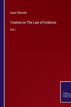 Paperback Treatise on The Law of Evidence: Vol. I Book