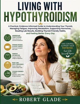 Paperback Living With Hypothyroidism: A Practical, Evidence-Informed Guide to Understanding Your Thyroid, Managing Fatigue, Improving Metabolism, Supporting ... Habits, and Feeling Better Every Day Book