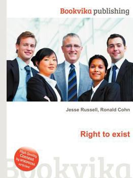 Paperback Right to Exist Book