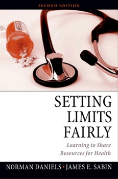 Paperback Setting Limits Fairly: Learning to Share Resources for Health Book