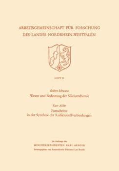 Paperback Wesen Und Bedeutung Der Siliciumchemie [German] Book