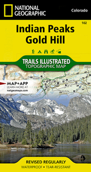 Loose Leaf Indian Peaks, Gold Hill Map Book