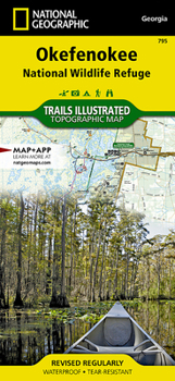 Okefenokee National Wildlife Refuge (National Geographic Trails Illustrated Map)