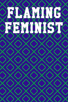 Flaming Feminist: Blank Ukelele Tab Notebook 6”x9” 120 Pages