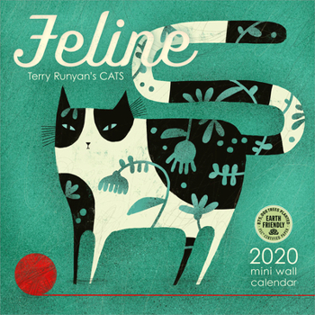Calendar Feline 2020 Mini Calendar: Terry Runyan's Cats Book