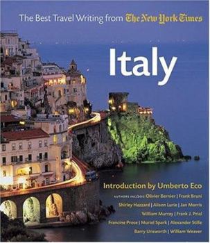 Hardcover Italy: The Best Travel Writing from the New York Times Book