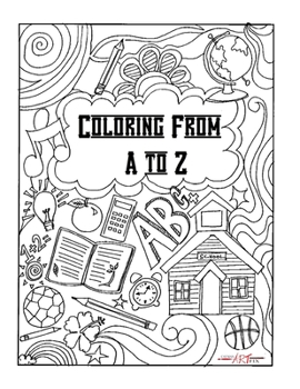 Paperback Coloring from A to Z Book