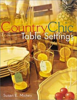 Hardcover Country Chic Table Settings Book