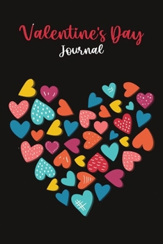 Paperback Valentine's Day Journal: Beautiful Valentines Day Gift Book