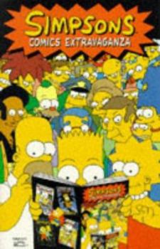 Paperback Simpsons Comics: Extravaganza Book
