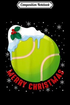 Composition Notebook: Merry Christmas Pajama Tennis Lovers Kids Xmas Gifts  Journal/Notebook Blank Lined Ruled 6x9 100 Pages