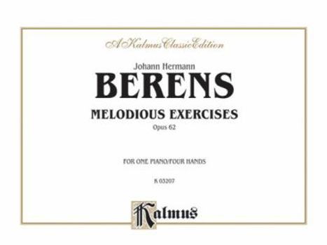 Paperback Melodious Exercises, Op. 62: Comb Bound Book