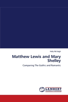 Paperback Matthew Lewis and Mary Shelley Book