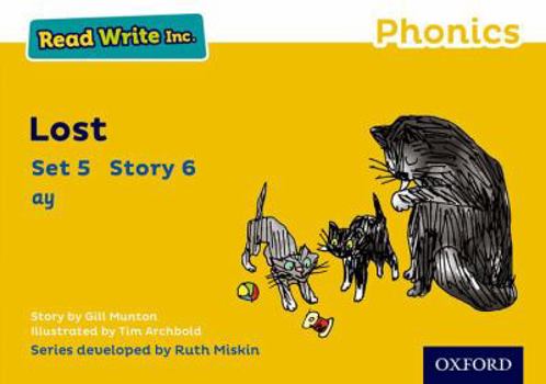 Paperback Read Write Inc. Phonics: Yellow Set 5 Storybook 6 Lost Book