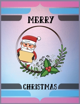 Merry Christmas: Best Christmas Blank Lined Notebook Journal, Notebook Gift 110 pages 8.5 x 11'' Blank Lined Journal - ... - for Journalism, Notes, Composition Book