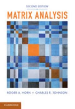 Paperback Matrix Analysis Book