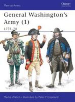 Paperback General Washington's Army (1): 1775-78 Book
