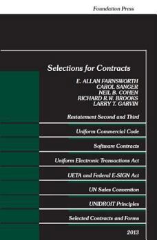 Paperback Selections for Contracts, 2013 Book