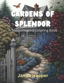 Paperback Gardens of Splendor: A Sophisticated Coloring Book