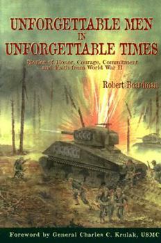 Hardcover Unforgettable Men in Unforgettable Times Book