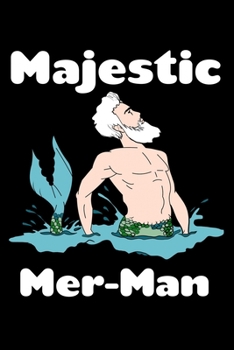Paperback Majestic Mer Man: Personal Expense Tracker Book