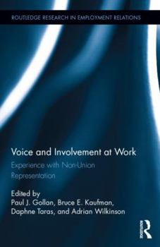 Hardcover Voice and Involvement at Work: Experience with Non-Union Representation Book