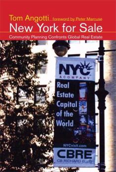 Hardcover New York for Sale: Community Planning Confronts Global Real Estate Book