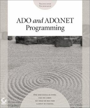 Paperback ADO and ADO.NET Programming Book