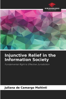 Paperback Injunctive Relief in the Information Society Book