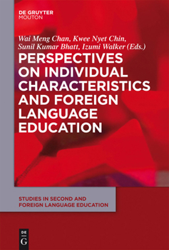 Hardcover Perspectives on Individual Characteristics and Foreign Language Education Book