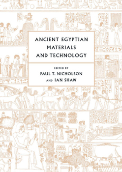 Paperback Ancient Egyptian Materials and Technology Book
